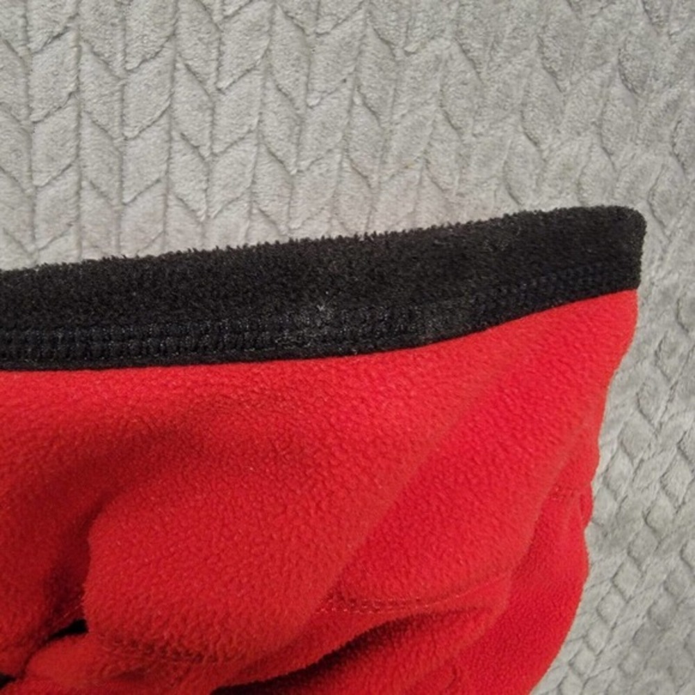 Old Navy Sweater‎ Mens XL Red ¼ Zip Fleece Mock Neck Pullover Sweatshirt - Picture 8 of 9